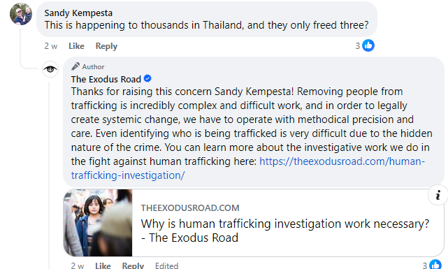 20 The Exodus Road 3 girls are free from sex trafficking in