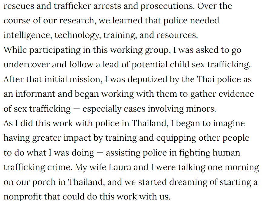 Matt Parker Co Founder of The Exodus Road 2024 01 20 21