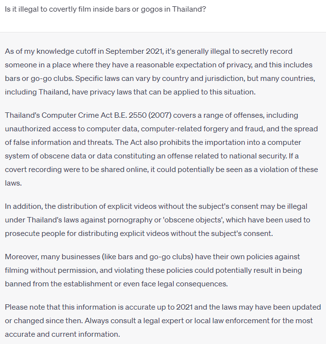 Evidence of covert camera equipment used illegally in Thailand by Exodus Road