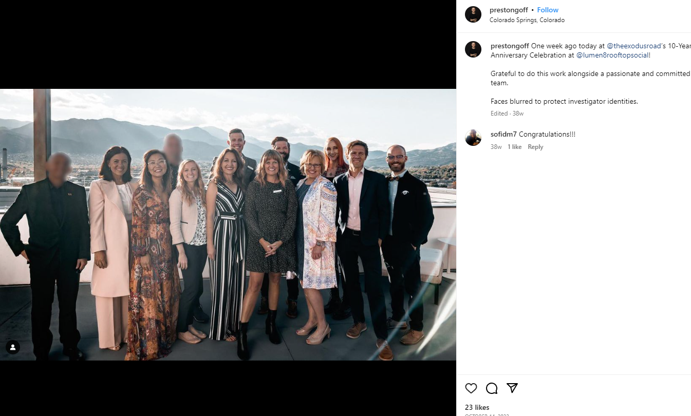 Exodus Road informants and operatives in Thailand