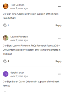 Open letter co-signer and former Exodus Road staff witness testimony 7